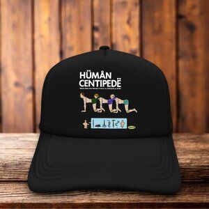Human Centipede Ikea Mens Trucker Hat Black Funny Gift Horror Lover Baseball Cap